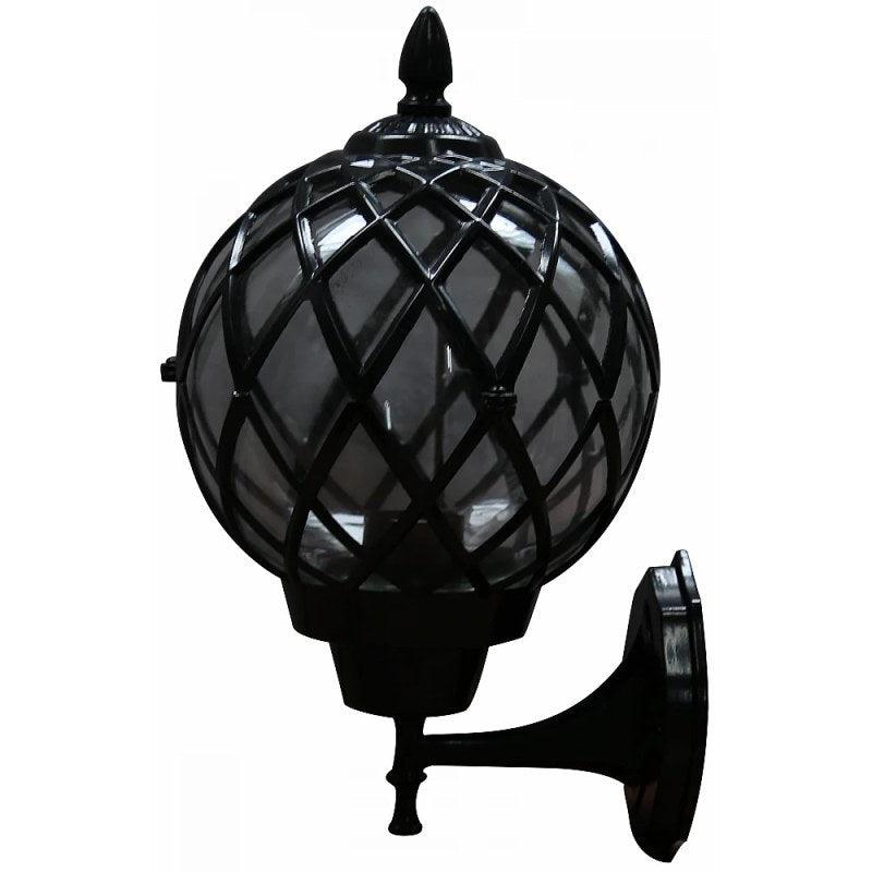 Small Transparent Black Mesh Wall Lantern - By Alhome - ALHOME