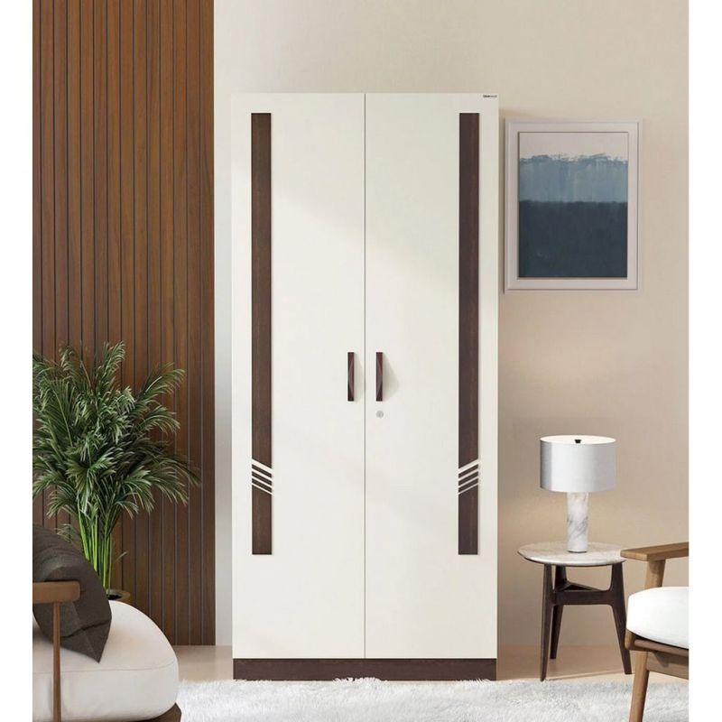 White Wardrobe With Timeless Elegance for Your Storage Needs by Alhome - ALHOME