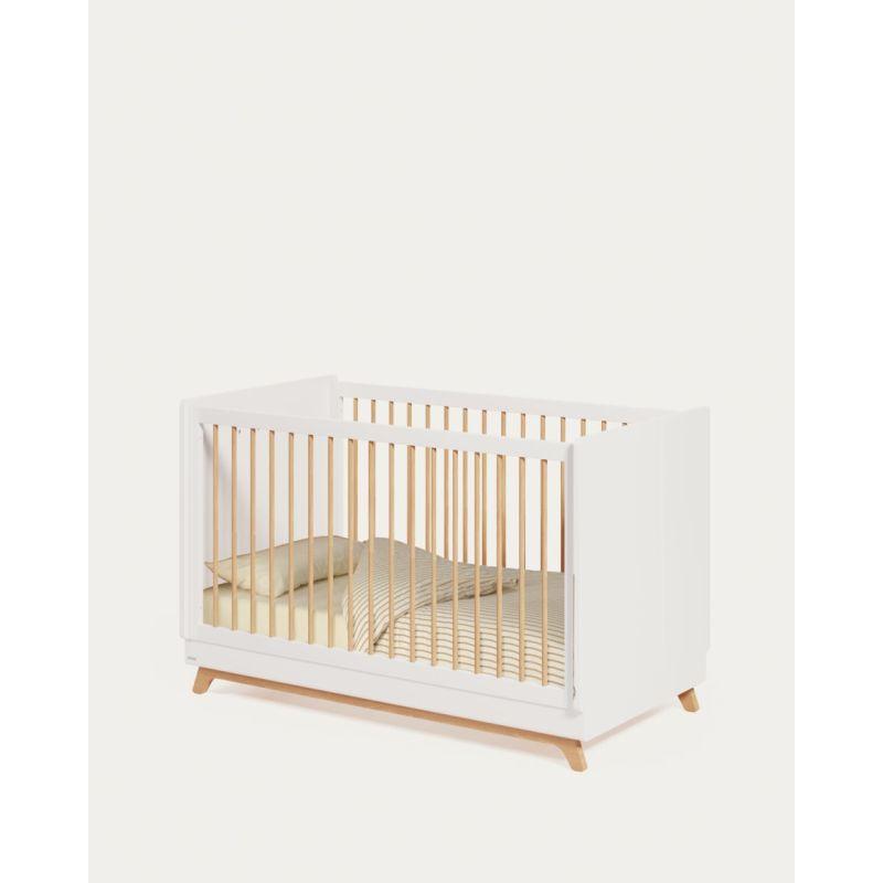 White Engineered Wood Kids Bed - Size: 145x72x87.3 By Alhome - ALHOME