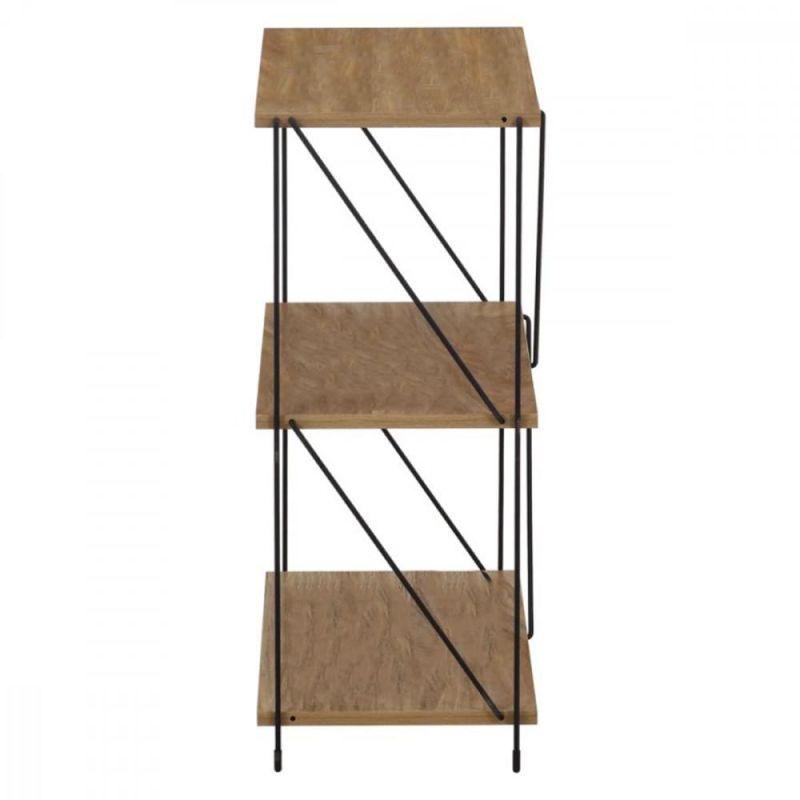 Multi-Use Shelving Unit From Malaysian Wood - 3 Layers - By Baity - ALHOME