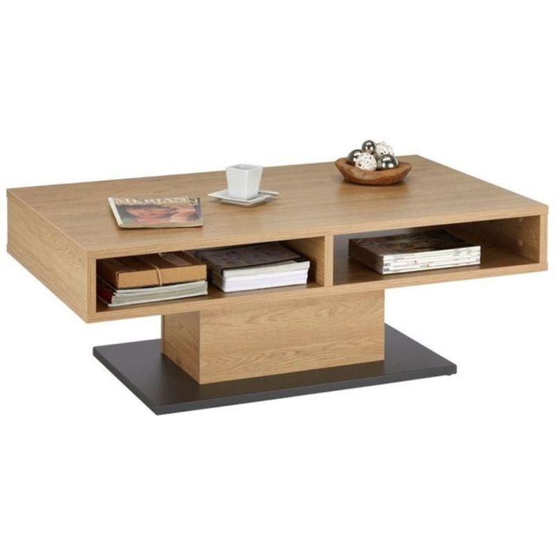 Brown Center Table with Timeless And Elegance Appeal By Alhome - ALHOME