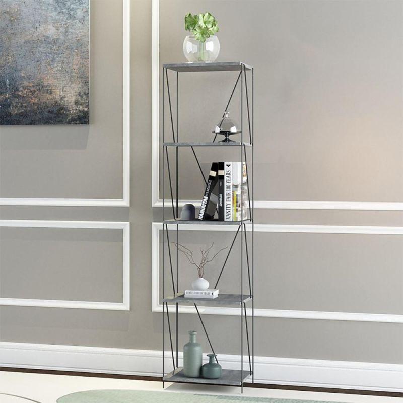 Multi-Use Malaysian Wood Shelving Unit - 5 Layers - By Baity - ALHOME