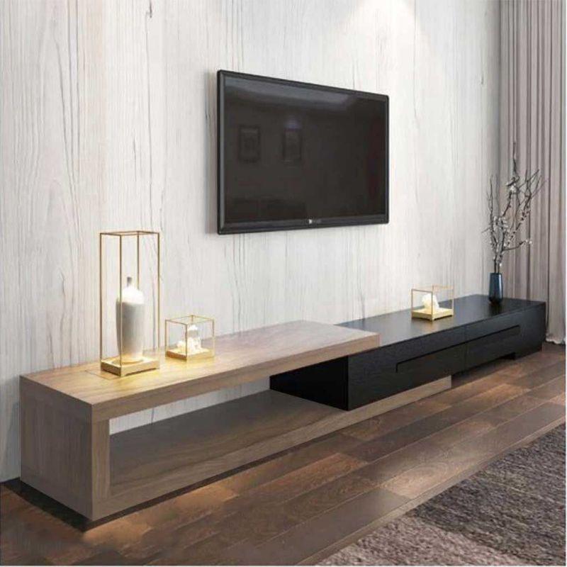 Brown TV Unit With Grandeur for Your Entertainment Haven by Alhome - ALHOME