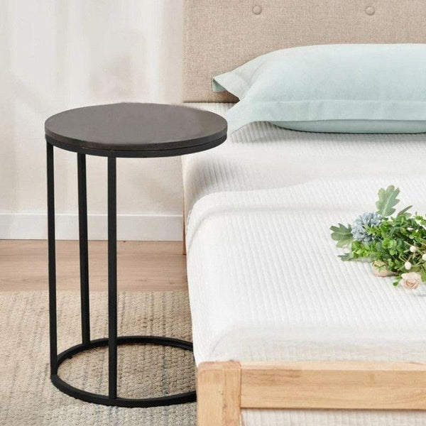 Natural Harmony: Wooden Accent Side Table By Alhome - ALHOME