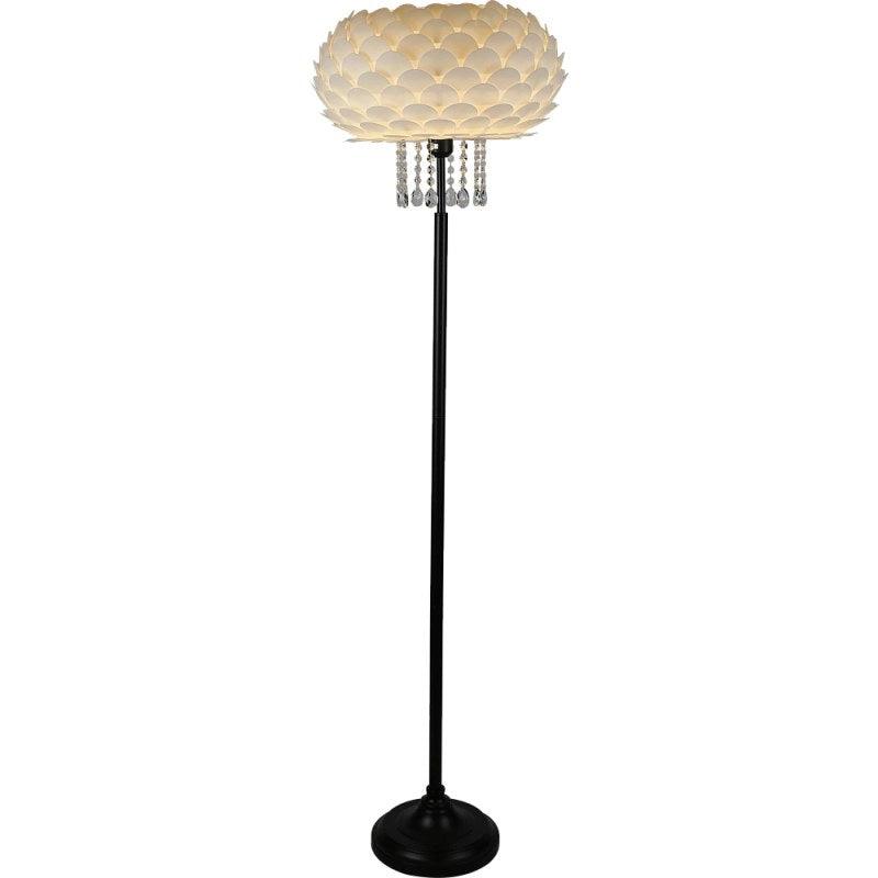 Modern Black Floor Stand - Size 38 Cm - Lamp Base Size E27 By Alhome - ALHOME