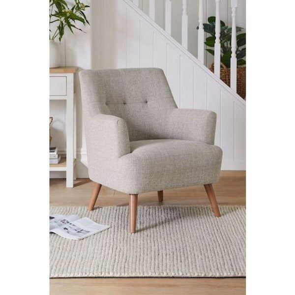 Gray Linen Chair By Alhome - ALHOME