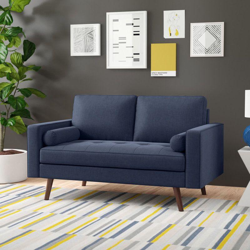 Modern Cozy Linen 2 Seater Sofa - 180x85x85 cm - By Alhome - ALHOME