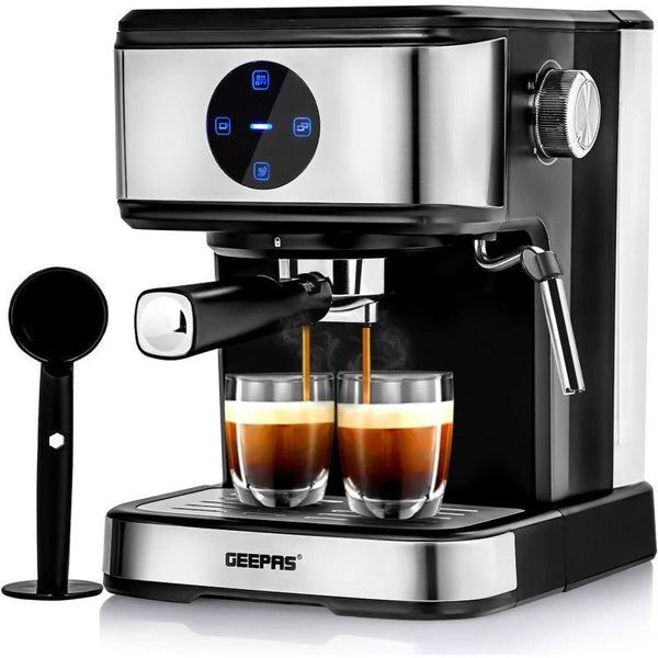 Geepas Digital Cappuccino Maker - 850 w - 20 Bar Pressure - 1.5L - Gcm41511 - .com - Your Destination for Baby & Mother Needs in Saudi Arabia