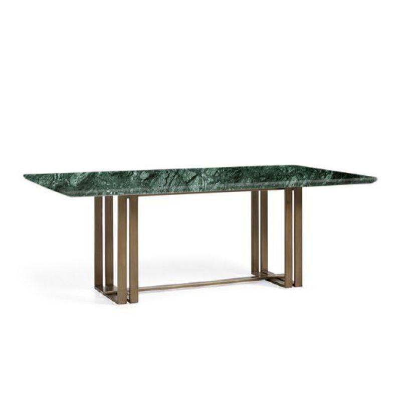 Green Marble Dining Table for Distinctive Dining By Alhome - ALHOME