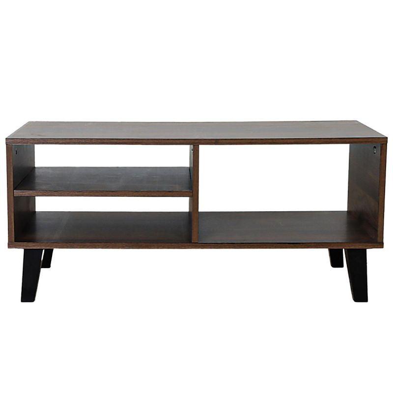 Center Table From Malaysian Wood - Brown - 92x46.5x42 cm - By Baity - ALHOME