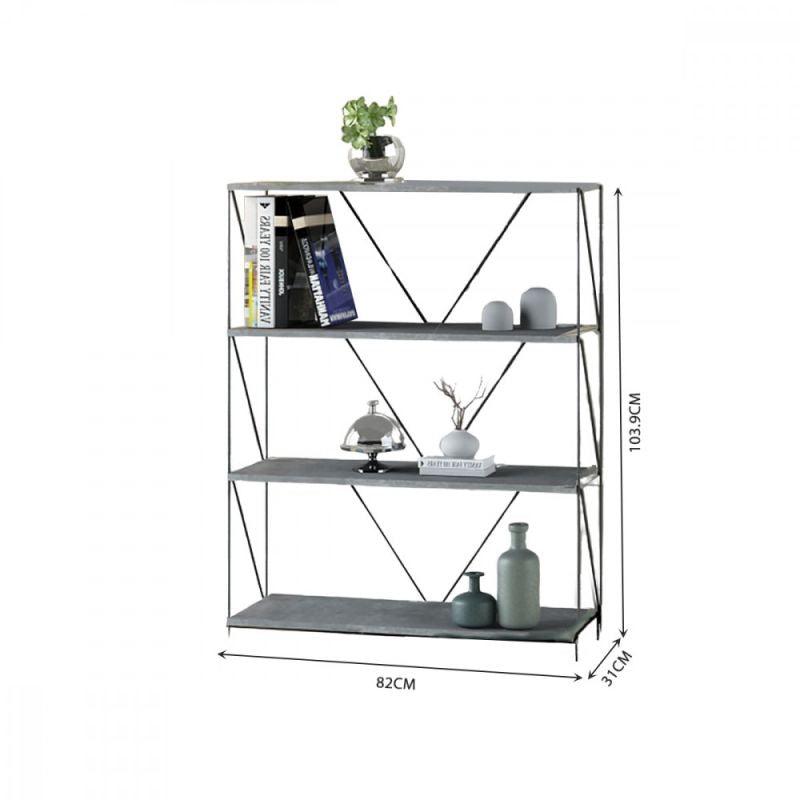 Multi-Use Shelving Unit From Malaysian Wood - 4 Layers - By Baity - ALHOME