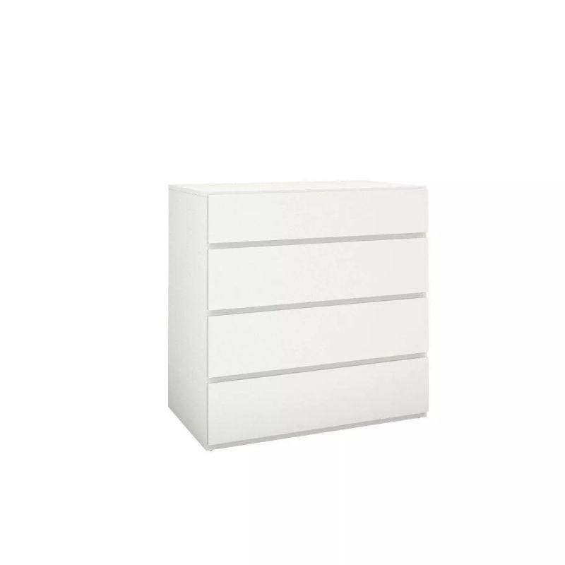 Sleek White MDF Unit Drawers by Alhome - 110113066 - ALHOME