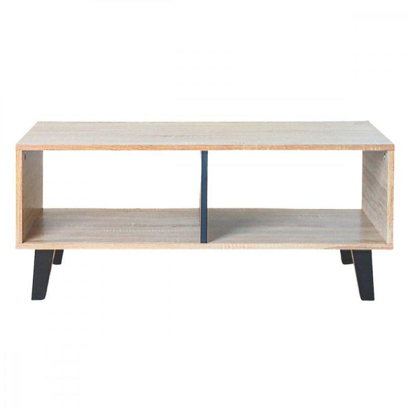 Center Table From Malaysian Wood - Wooden - 92x46x41.5 cm - By Baity - ALHOME