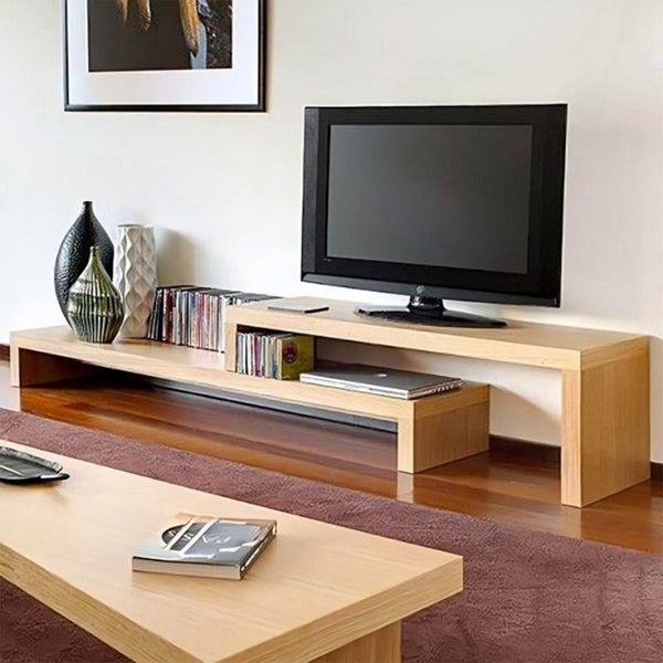 Beige TV Unit With Timeless Sophistication for Your Entertainment Space by Alhome - 110113197 - ALHOME