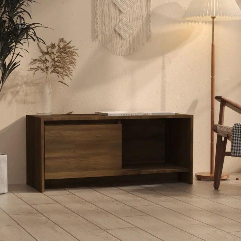 Contemporary TV Table - MDF - Brown By Alhome - ALHOME