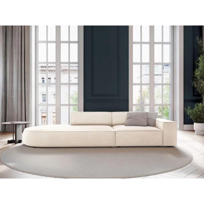 Modern Soft Velvet 3 Seater Sofa - 240x85x85 cm - By Alhome - ALHOME