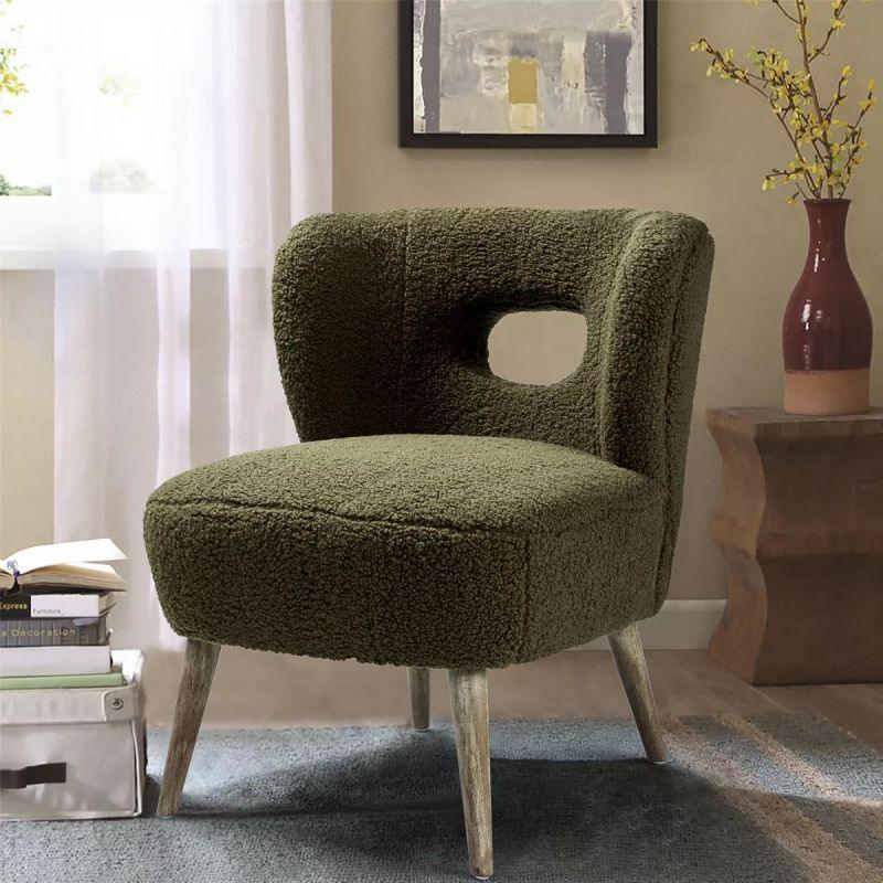 Unique Bouclé Chair - 90x85x85 cm - By Alhome - ALHOME