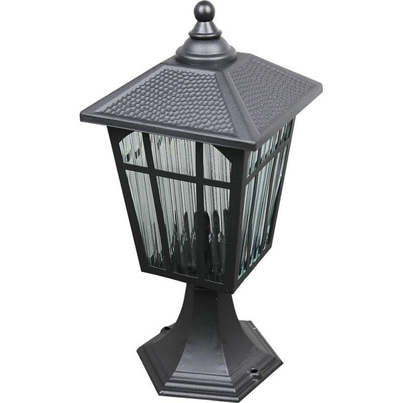 Outdoor Glass Lantern - Black - By Alhome - ALHOME