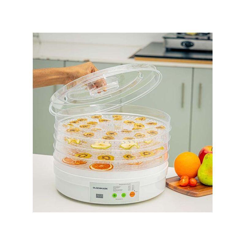 Olsenmark Food Dehydrator - White - OMFD2464 - .com - Your Destination for Baby & Mother Needs in Saudi Arabia