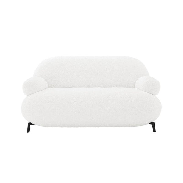 Boucl√© 2-Seater Sofa in Timeless Beige By Alhome - ALHOME