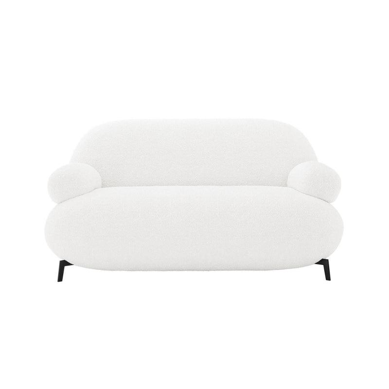 Boucl√© 2-Seater Sofa in Timeless Beige By Alhome - ALHOME
