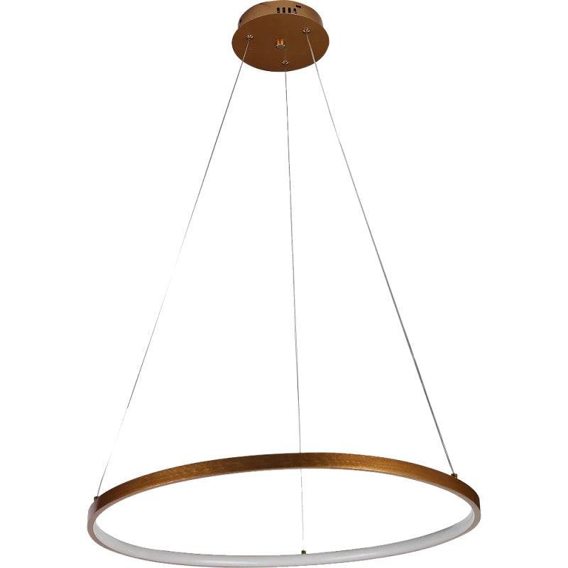 Modern Chandelier With Yellow Lighting - 20 Watts - Gold By Alhome - ALHOME