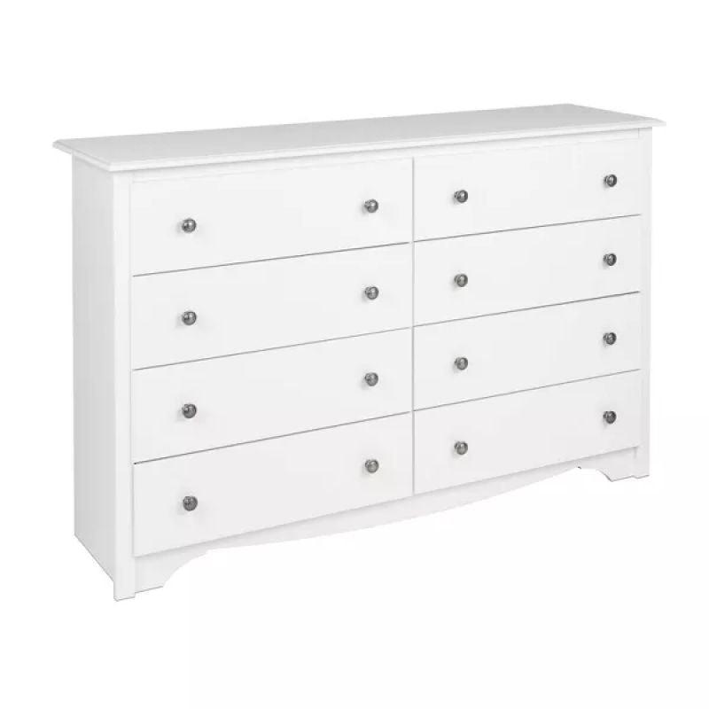 Modern White MDF Unit Drawers by Alhome - ALHOME