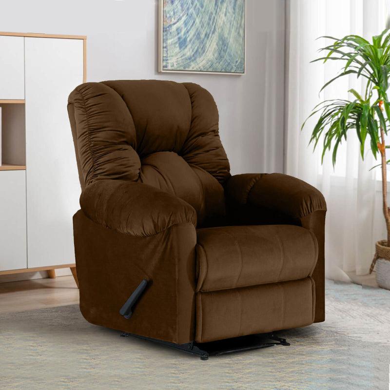 Velvet Recliner Chair - American Polo by In House - ALHOME