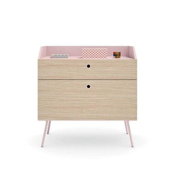 Kids Dresser: 90x45x85 Wood, Beige by Alhome - ALHOME