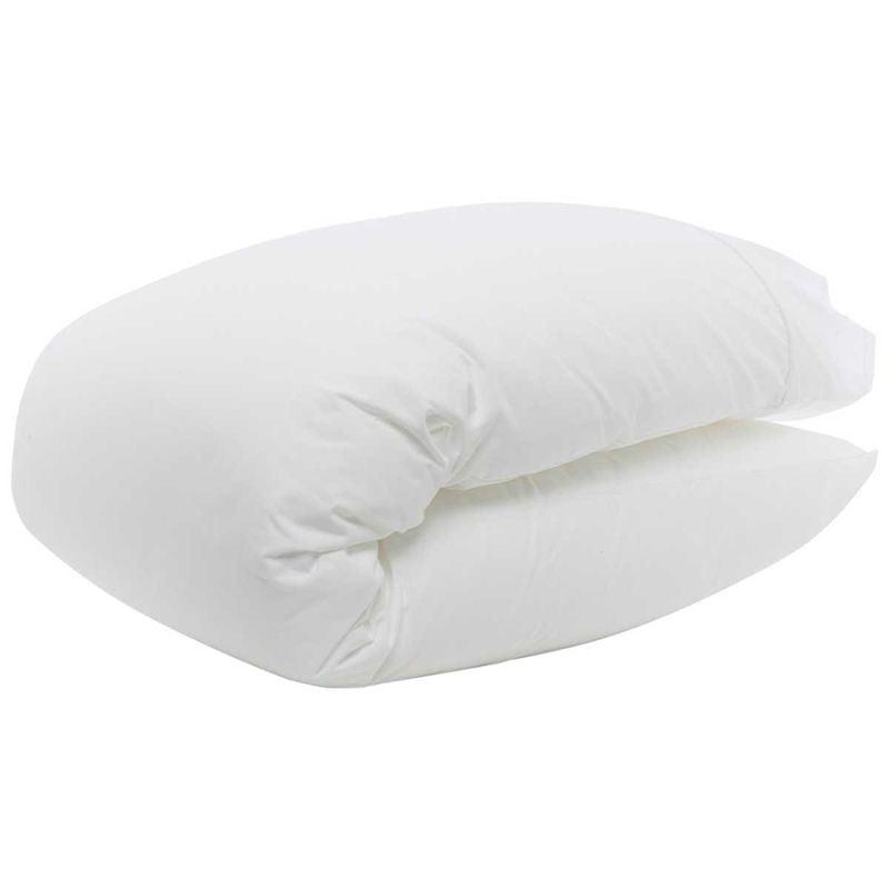 Microfiber Long Pillow - 150x50x15 cm - White By In House - ALHOME