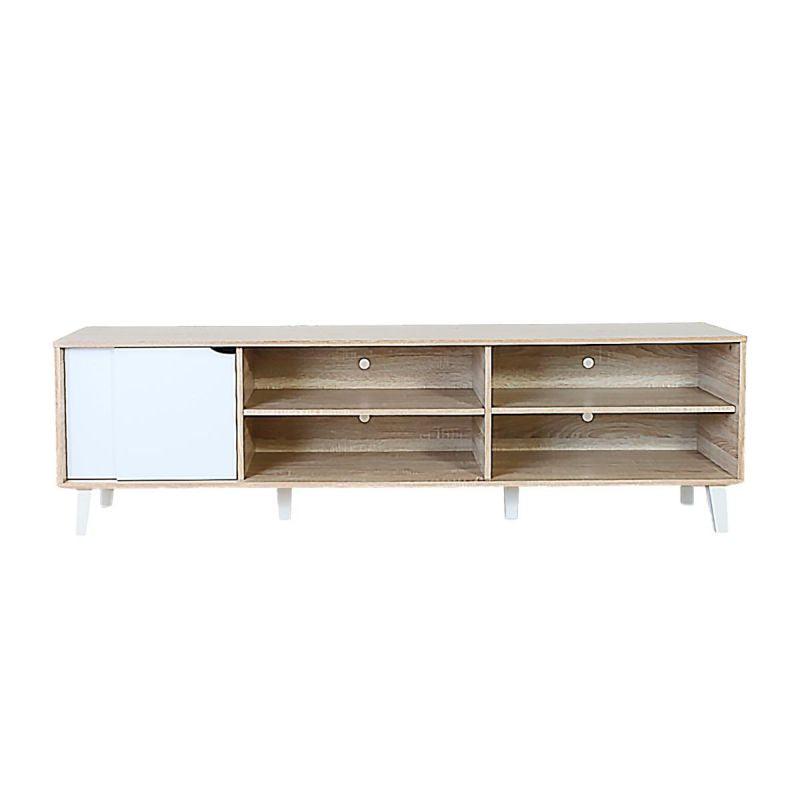 Tv Table From Malaysian Wood - Wooden - 181x40x54.5 cm - By Baity - ALHOME