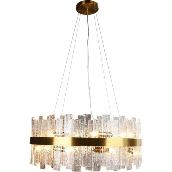 Modern Oil Chandelier - 17 Bulbs - Lamp Base Size E14 By Alhome - ALHOME