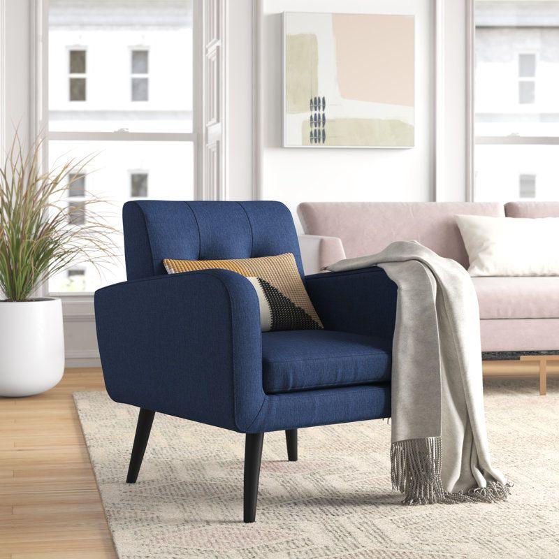 Modern Linen Chair - 80x85x85 cm - By Alhome - ALHOME