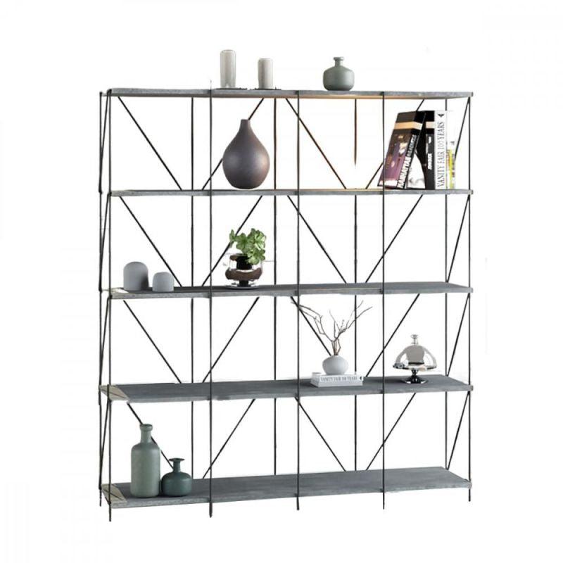 Multi-Use Malaysian Wood Shelving Unit - 5 Layers - By Baity - ALHOME