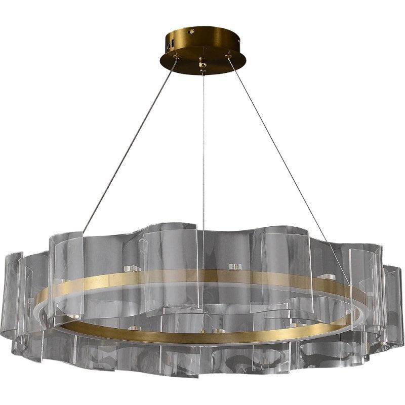 Modern Oil Chandelier, 3 Lights, 36 Watts, By Alhome - 60 cm - ALHOME