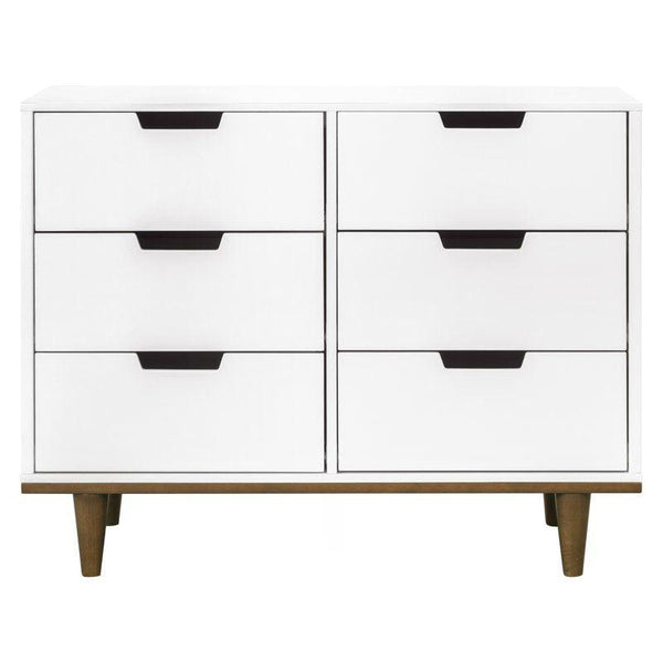 Kids Dresser: 118x48x85 Wood, White by Alhome - ALHOME