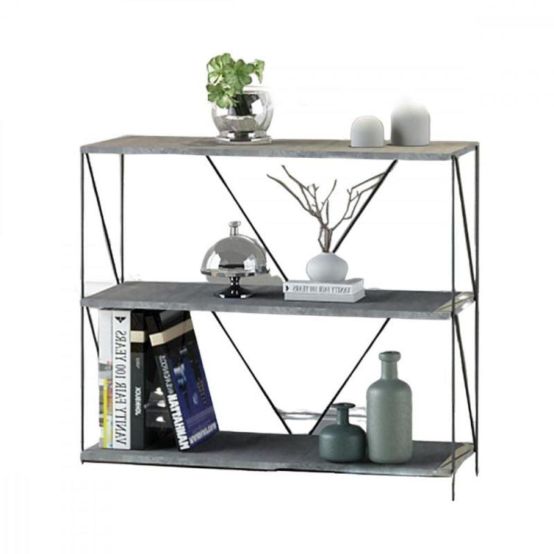 Multi-Use Shelving Unit From Malaysian Wood - 3 Layers - By Baity - ALHOME