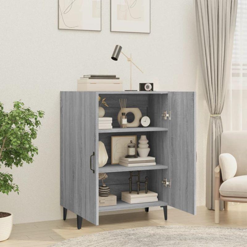 Modern Grey MDF Buffet by Alhome - ALHOME