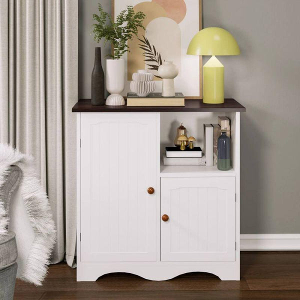 Classic White MDF Buffet by Alhome - ALHOME