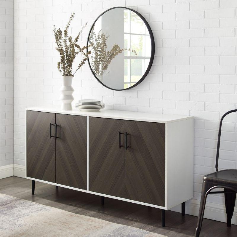 Elegant Brown MDF Buffet by Alhome - 110113081 - ALHOME