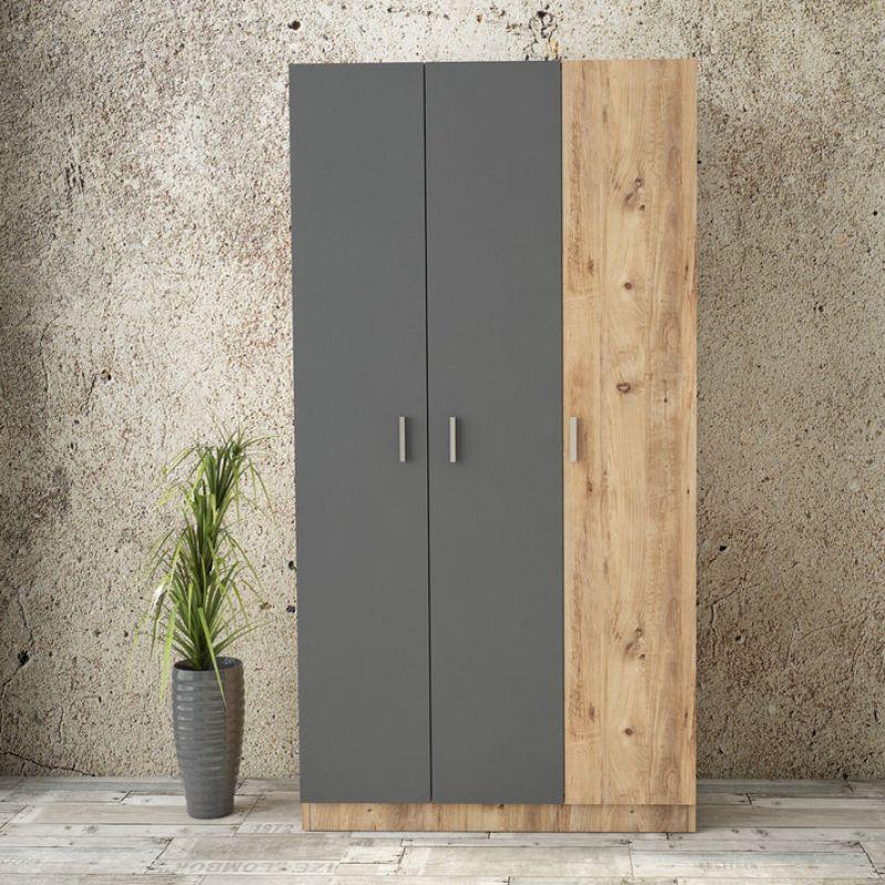 Sleek Storage Haven Wardrobe By Alhome - ALHOME