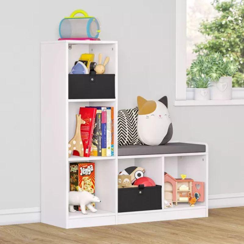 Compact Kiddie Haven Storage - Bookcase By Alhome - ALHOME