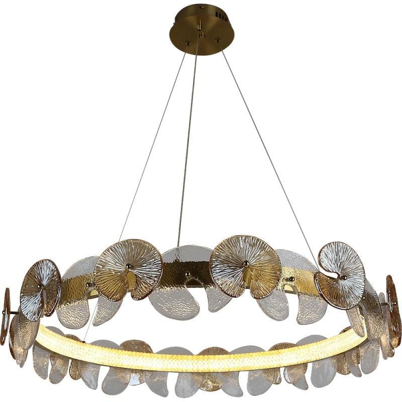 Modern Oil Chandelier, 3 Lights, 65 Watts, By Alhome - 80 cm - ALHOME