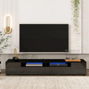 Sleek TV Table - MDF - Black By Alhome - 110113032 - ALHOME