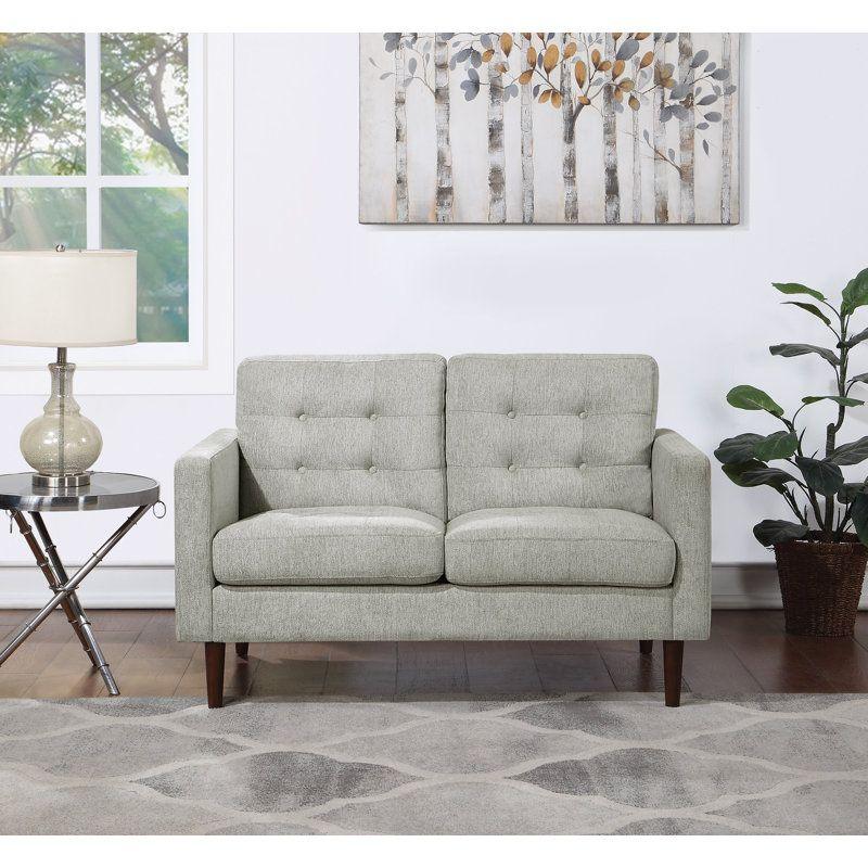 Modern Sturdy Linen 2 Seater Sofa - 180x85x85 cm - By Alhome - ALHOME