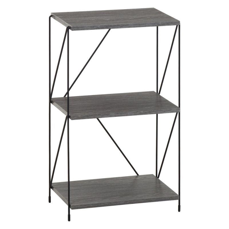 Multi-Use Shelving Unit From Malaysian Wood - 3 Layers - By Baity - ALHOME