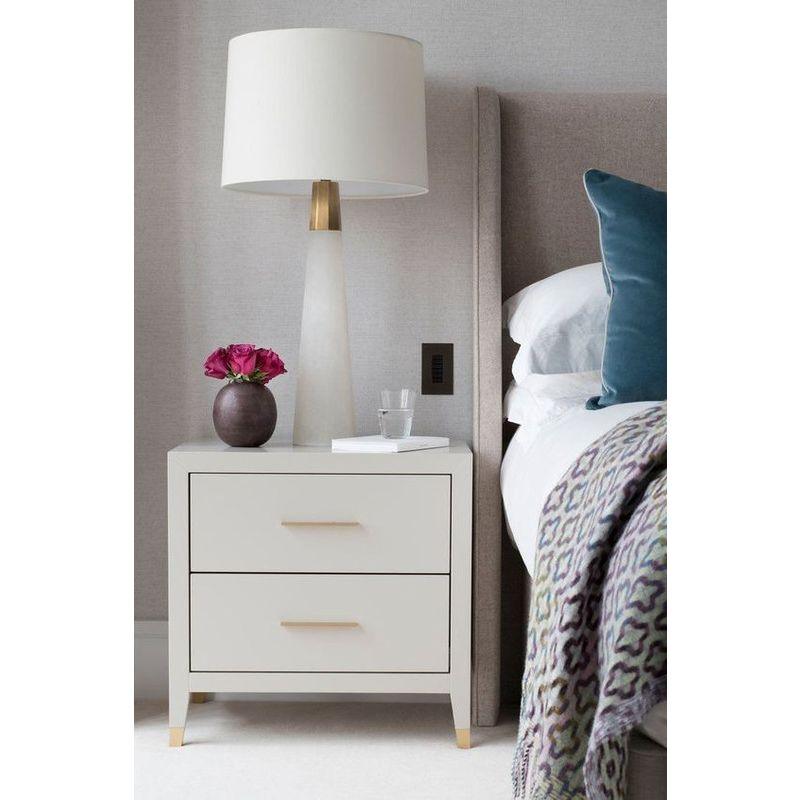 Polyurethane Painted Wood Nightstand By Alhome - ALHOME