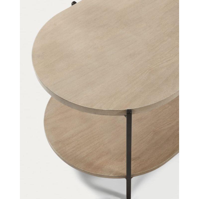 Beige Engineered Wood Center Table - Size: 107x55x45 By Alhome - 110112135 - ALHOME