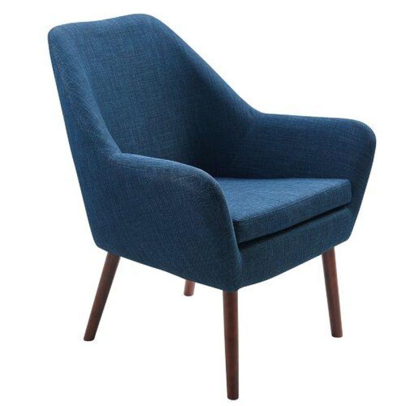 Blue Velvet Chair By Alhome - ALHOME