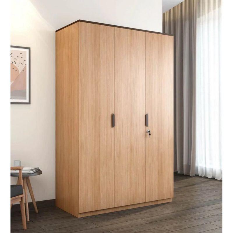 Beige Wardrobe For Timeless Elegance with Spacious Storage by Alhome - ALHOME